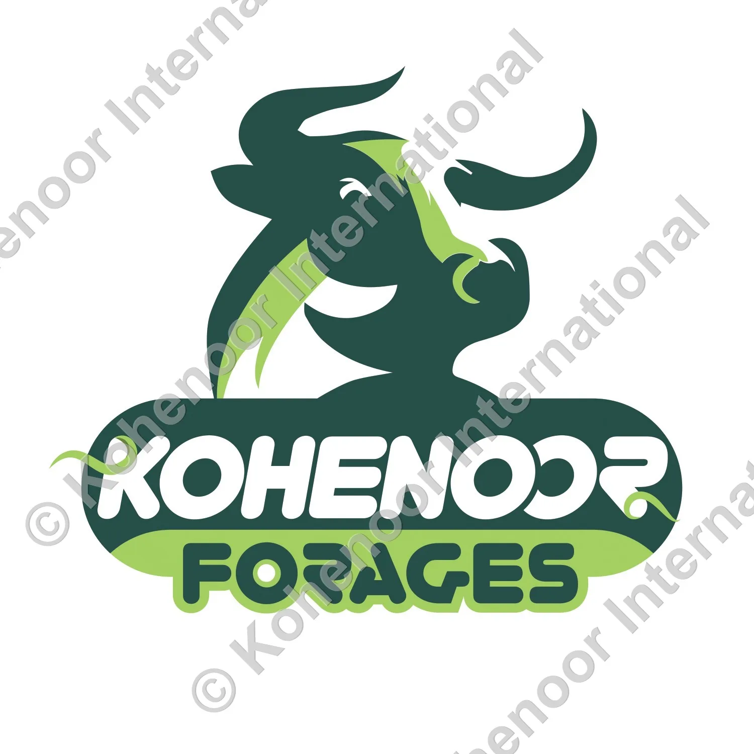 Kohenoor Forages — specialist forage pasture fodder seed brand with bull mascot